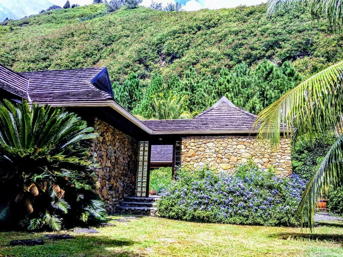 Pool Mountain Moorea Villa